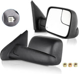 2002-2008 Ram 1500/2500/3500 Tow Mirrors - Power/Heated (3rd Gen)