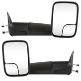 2002-2008 Ram 1500/2500/3500 Tow Mirrors - Manual (3rd Gen)