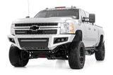 ROUGH COUNTRY MESH GRILLE W/ DUAL 12IN BLACK SERIES LEDS | 2011-2014 CHEVY SILVERADO 2500HD/3500HD - 70155