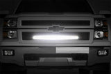 ROUGH COUNTRY MESH GRILLE W/30" BLACK SERIES DUAL ROW LED | 2014-2015 SILVERADO 1500 - 70103