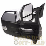 2015-2020 Ford F150 Tow Mirrors (Black or Chrome)