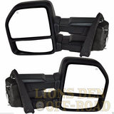 2015-2020 Ford F150 Tow Mirrors (Black or Chrome)