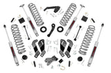 ROUGH COUNTRY 3.5IN JEEP SUSPENSION LIFT KIT CONTROL ARM DROP | 2007-2018 JEEP WRANGLER JK 4-DOOR - 69430