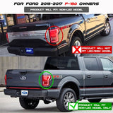 SPYDER SMOKED LED LIGHT BAR TAIL LIGHTS - 2015-2017 F150 - 5083685