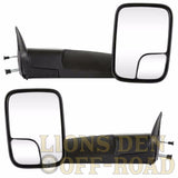 2002-2009 Ram 1500/2500/3500 Tow Mirrors (3rd Gen)