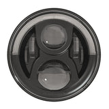 JW SPEAKER 7" ROUND LED HEADLIGHTS MODEL 8700 EVO 2 DUAL BURN HEATED