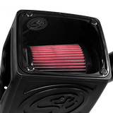 S&B COLD AIR INTAKE FOR 16-19 SILVERADO/SIERRA 2500, 3500 6.0L COTTON CLEANABLE RED
