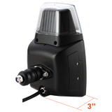 UNI-BOND LED HEATED SNOW PLOW LIGHTS (SAE/DOT COMPLIANT LED HEADLIGHT) - 1 Light & 1 Signal