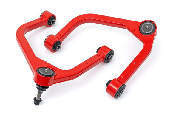 Rough Country Red Forged Upper Control Arms 19-25 Chevy/GMC 1500 with 3.5