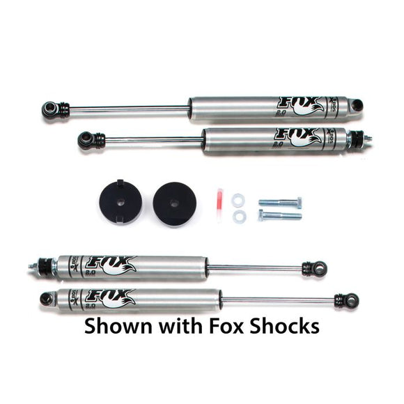 BDS Leveling Kit 0-1 in Gas or Diesel w/FOX Shocks - 17-19 F250/F350 - BDS1518FS