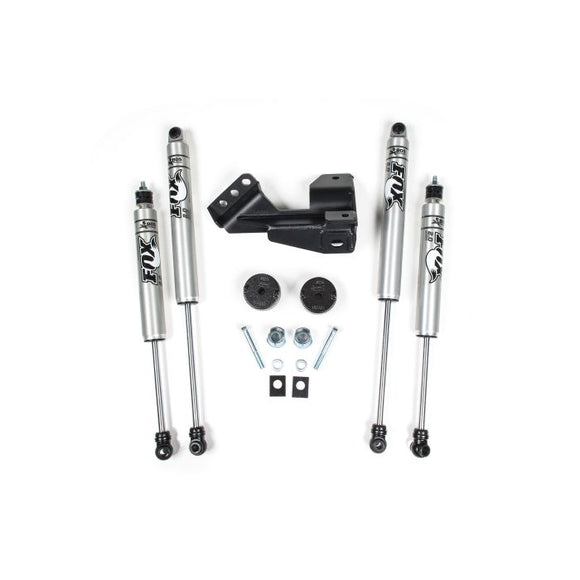 BDS Leveling Kit 0-2 in Gas or Diesel w/FOX Shocks - 17-19 F250/F350 - BDS1519FS