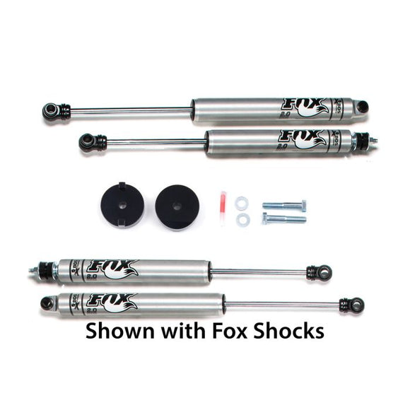 BDS Leveling Kit 1-0 in Gas or Diesel Coil Spacer Kit w/FOX Shocks - 05-16 F250/F350 - BDS325FS