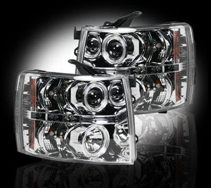 RECON PROJECTOR HEADLIGHTS (SET) | 2007-2013 SILVERADO - CLEAR