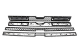 ROUGH COUNTRY MESH GRILLE W/ DUAL 12IN BLACK SERIES LEDS | 2011-2014 CHEVY SILVERADO 2500HD/3500HD - 70155