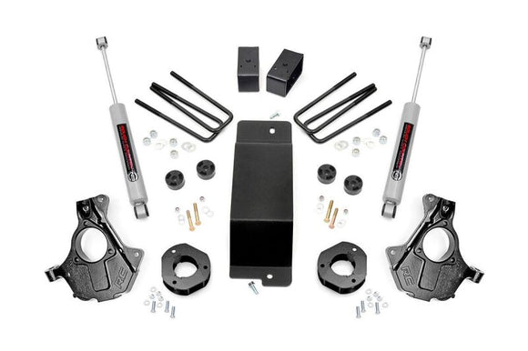 ROUGH COUNTRY 3.5 INCH LIFT KIT | ALUM/STAMP STEEL LCA | CHEVY/GMC 1500 (14-18) - 12130