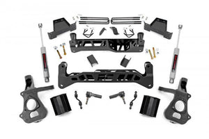 ROUGH COUNTRY 7 INCH LIFT KIT | 14-18 SILVERADO/SIERRA 1500 2WD | ALUMINUM/STAMPED STEEL - 18731