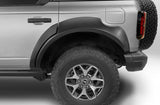 BUSHWACKER EXTEND-A-FENDER FLARES - 21-23 FORD BRONCO 4DR - 4PC - 20961-02