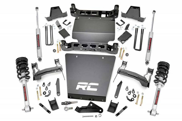 ROUGH COUNTRY 7 INCH LIFT KIT | BRACKET | N3 STRUTS | SILVERADO/SIERRA 1500 4WD (14-18) - 29833