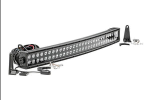 ROUGH COUNTRY 30" BLACK SERIES DUAL ROW CURVED CREE LED LIGHT BAR - 72930BL