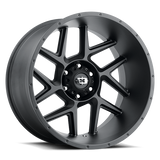 VISION 360 SLIVER SATIN BLACK | 20X10 5X139.7 -25 OFFSET - C360-20085SB-25