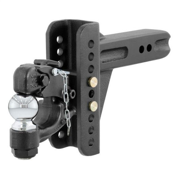 CURT ADJUSTABLE CHANNEL MOUNT WITH 2-5/16IN. BALL/PINTLE (2-1/2IN. SHANK; 20;000 LBS. - 45908