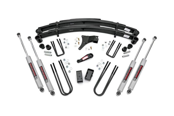 ROUGH COUNTRY 4 INCH LIFT KIT | FORD F-350 4WD (1982-1985) - 4918230