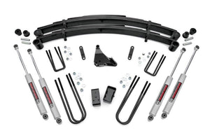 ROUGH COUNTRY 4 INCH LIFT KIT | REAR BLOCKS | FORD SUPER DUTY 4WD (1999-2004) - 49530