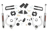 ROUGH COUNTRY 3.5 INCH LIFT KIT | N3 | CAST STEEL KNUCKLES | FORD RANGER 4WD (2019-2022) - 500011