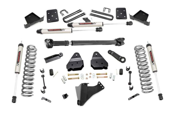 ROUGH COUNTRY 6 INCH LIFT KIT | DIESEL | OVERLOAD | DRIVESHAFT | V2 | FORD F250/F350 4WD (17-22) - 50371