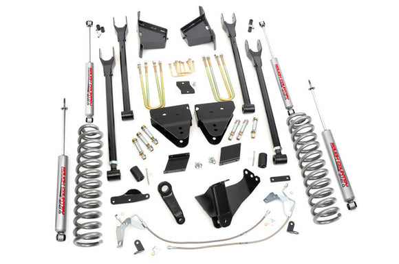 ROUGH COUNTRY 6 INCH LIFT KIT | 4-LINK | NO OVLD | FORD F250 4WD (2011-2014) - 532.20