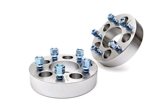 ROUGH COUNTRY 1.5-INCH WHEEL SPACER PAIR (5-BY-4.5-INCH BOLT PATTERN) - 1090
