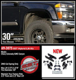 READYLIFT 2.5"F / 1.5"R SST LIFT KIT - 2004-2012 COLORADO/CANYON 2WD - 69-3075