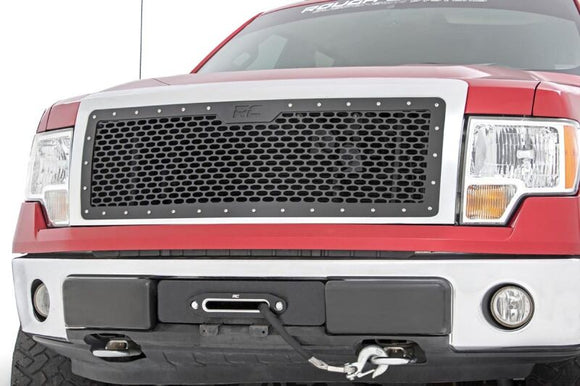ROUGH COUNTRY FORD MESH GRILLE (09-14 F-150) - 70229
