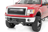 ROUGH COUNTRY FORD MESH GRILLE W/30IN DUAL ROW BLACK SERIES LED (09-14 F-150) - 70233