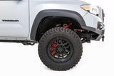 ROUGH COUNTRY RED FORGED UPPER CONTROL ARMS | 3.5" OF LIFT | TOYOTA 4RUNNER (10-23)/TACOMA (05-23) - 74201ARED