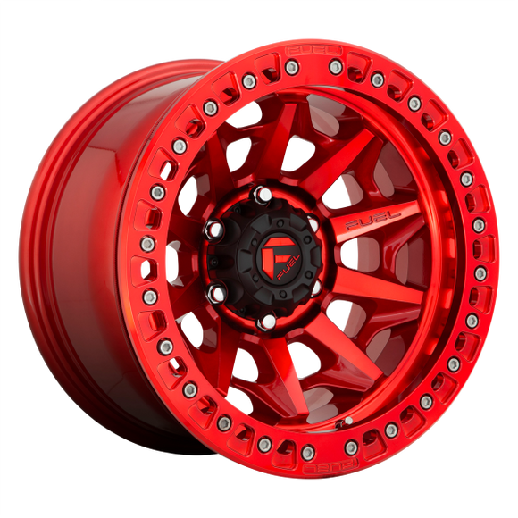 FUEL COVERT 1PC D113 BEADLOCK 17X9 5X5.0 GL-RED -38MM - D11317907536