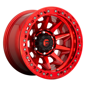 FUEL COVERT 1PC D113 BEADLOCK 17X9 5X5.0 GL-RED -15MM - D11317907545