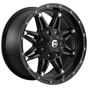 FUEL HOSTAGE D531 1PC 17X8.5 6X120/6X139.7 MATTE BLACK 14MM - D53117856952