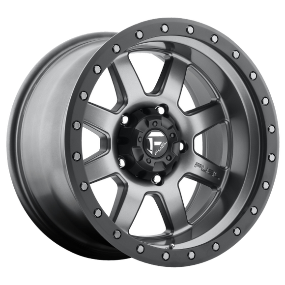 FUEL TROPHY D552 1PC 18X9 6X139.7 MATTE GUN METAL 20MM - D55218908357