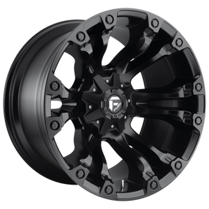 FUEL VAPOR D560 1PC 17X9 5X4.5/5X5 MATTE BLACK -12MM - D56017902645