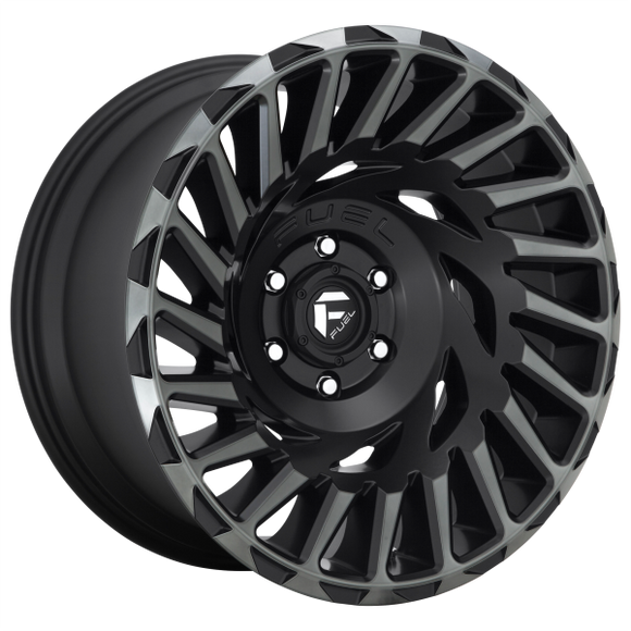 FUEL CYCLONE D683 1PC 18X9 6X135 MATTE BLACK & DOUBLE DARK TINT 01MM - D68318908950