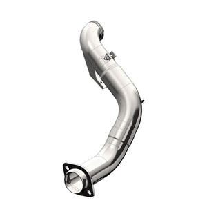 MBRP 4" Turbo Down Pipe 2015-2016 Ford F250/F350 6.7L Powerstroke Non Cab & Chassis Only T409 Stainless Steel - FS9CA460