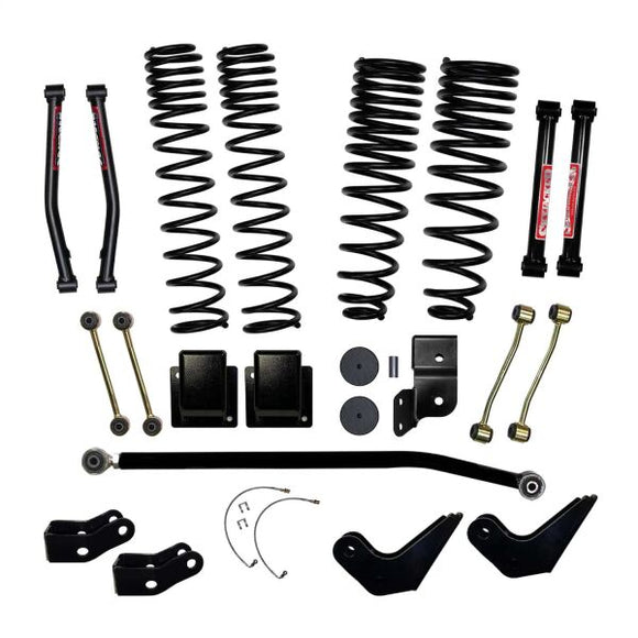 Skyjacker Gladiator 4.5 in. Dual Rate Long Travel Coil Spring Lift Kit with Shock Extensions - 20-22 Jeep Gladiator - G451RPELT