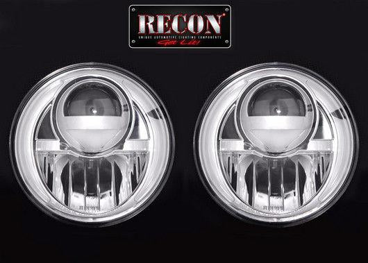 RECON PROJECTOR HEADLIGHTS CLEAR (SET) | 2007-2018 JEEP WRANGLER
