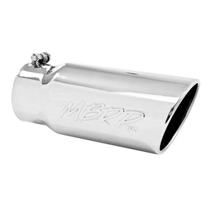 MBRP T5051 TIP | 5" O.D. ANGLED ROLLED END 4" INLET 12" LENGTH - T304