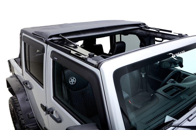 RAMPAGE FRAME-LESS SOFT TOP | 2007-2018 JEEP WRANGLER JK 4-DOOR