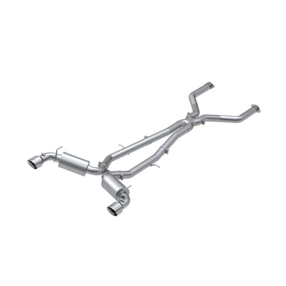 MBRP ARMOR PRO CATBACK STAINLESS EXHAUST SYSTEM - 16-22 INFINITI Q50 3.0L V6 - S4404304