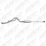 MBRP ARMOR LITE CATBACK ALUMINIZED EXHAUST SYSTEM - 03-06 SILVERADO/SIERRA 1500 4.8L/5.3L - S5018AL