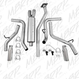 MBRP ARMOR LITE CATBACK ALUMINIZED EXHAUST SYSTEM - 03-06 SILVERADO/SIERRA 1500 4.8L/5.3L - S5018AL