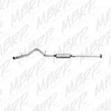 MBRP 3" CAT BACK, SINGLE SIDE, 07-08 SILVERADO/SIERRA EXT CAB/CREW CAB 4.8L/5.3L/6.0L - S5036P